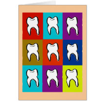 Regalos de Popart del dentista Felicitaciones