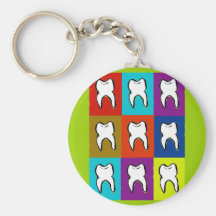 Regalos de Popart del dentista Llaveros