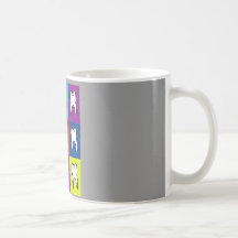 Regalos de Popart del dentista Taza