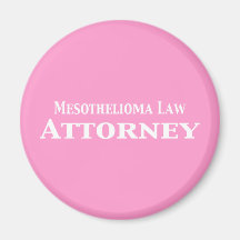 Regalos del abogado de la ley del mesotelioma iman para frigorífico