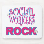 Regalos del asistente social tapete de ratón