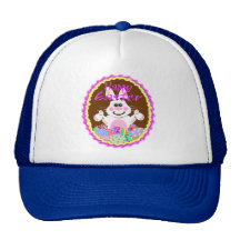 Regalos del conejito de pascua gorro de camionero