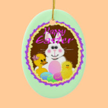 Regalos del conejito de pascua adornos