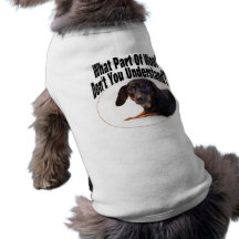 Regalos del Dachshund - tejido Ropa De Perro
