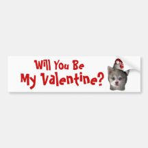 Regalos del día de San Valentín de Kippys - produc Etiqueta De Parachoque