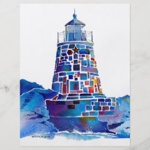 Regalos del faro de Newport Tarjetones