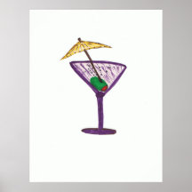 Regalos del fiesta de Martini Bachelorette/bachelo Impresiones