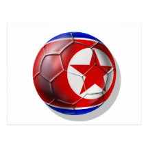 Regalos del fútbol 2010 del fútbol de Corea DPR Ch Postal