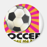 Regalos del fútbol imanes de nevera
