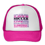 Regalos del fútbol para los jugadores de fútbol gorras de camionero