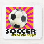 Regalos del fútbol tapete de ratones