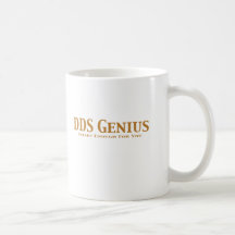 Regalos del genio del DDS Taza De Café