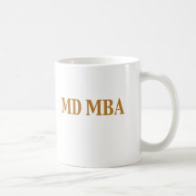 Regalos del MD MBA Taza De Café