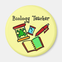 Regalos del profesor de biología imanes de nevera