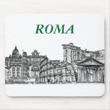 Regalos del recuerdo del viaje de Roma, Roma… Alfombrilla De Raton