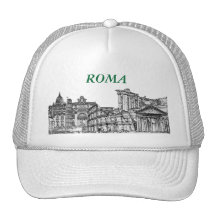 Regalos del recuerdo del viaje de Roma, Roma… Gorras