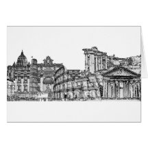 Regalos del recuerdo del viaje de Roma, Roma… Felicitacion