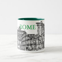 Regalos del recuerdo del viaje de Roma, Roma… Taza De Café