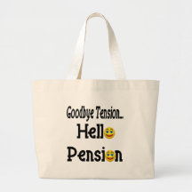 Regalos del retiro y camisetas del retiro bolsa de mano
