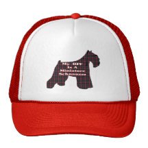 Regalos del Schnauzer miniatura BFF Gorras De Camionero