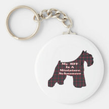 Regalos del Schnauzer miniatura BFF Llaveros Personalizados
