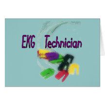 Regalos del técnico de EKG Tarjetas