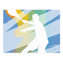 Regalos del tenis para los jugadores de tenis y lo tarjetas postales