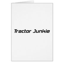 Regalos del tractor del drogadicto del tractor por tarjeton
