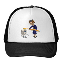 Regalos dentales de la graduación de la higiene o  gorro de camionero
