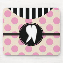 Regalos dentales del diseño del diente tapete de raton