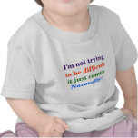 Regalos divertidos del bebé de la camiseta del beb