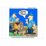 Regalos divertidos del dibujo animado de la policí postal