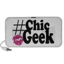 Regalos elegantes del arte del beso del friki de H Notebook Altavoz