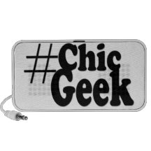 Regalos elegantes del arte del friki de Hashtag PC Altavoces