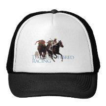 Regalos excelentes de la carrera de caballos gorro de camionero