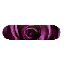 Regalos femeninos de los pétalos color de rosa púr monopatines personalizados