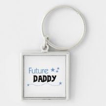 Regalos futuros del papá llaveros personalizados