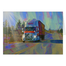 Regalos GRANDES de los CAMIONEROS del APAREJO del  Felicitación