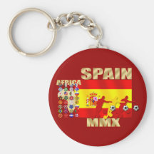 Regalos grandes del futbol del fútbol de África MM Llavero Personalizado