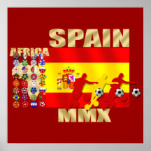 Regalos grandes del futbol del fútbol de África MM Impresiones