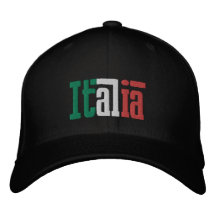 Regalos italianos de Italia de los amantes del cas Gorras Bordadas