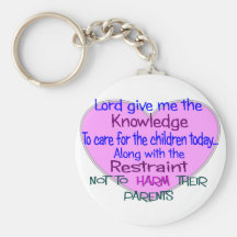 Regalos pediátricos de la enfermera--Refranes hila Llaveros Personalizados