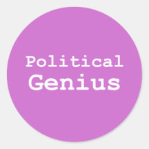 Regalos políticos del genio etiquetas  