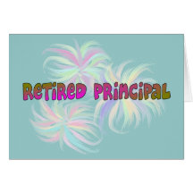Regalos principales jubilados tarjeta