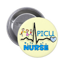 Regalos-QRS segmento de la enfermera de PICU y dis Pins