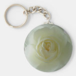 Regalos románticos de la flor blanca de los llaver