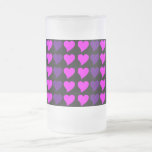 Regalos románticos de los chicas: Rayas rosadas de Tazas