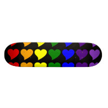 Regalos románticos para los chicas: Un arco iris d Patin Personalizado