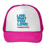 Regalos rosados de la gimnasia gorra