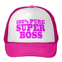 Regalos rosados frescos para los jefes: El 100% Bo Gorro De Camionero